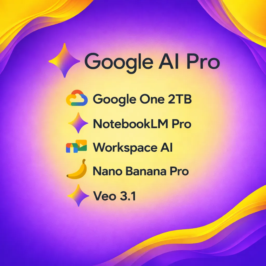 Google AI PRO - Личный аккаунт | Gemini , Nano Banana | 6 месяцев