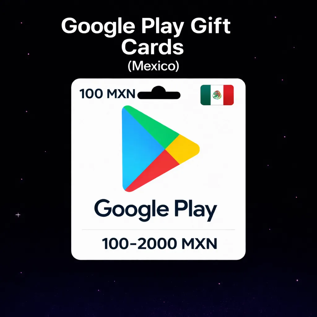 Google Play Gift Cards (Мексика) 100–2000 MXN | Коды пополнения