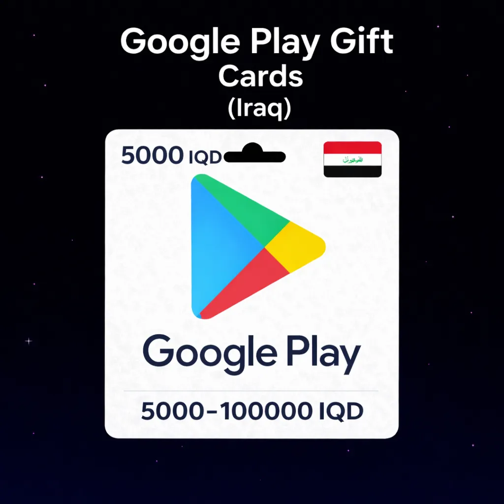 Google Play Gift Cards (Ирак) 5000–100000 IQD | Коды пополнения