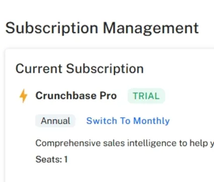 🟦 Crunchbase ✅ Подписка Pro на 7 дней