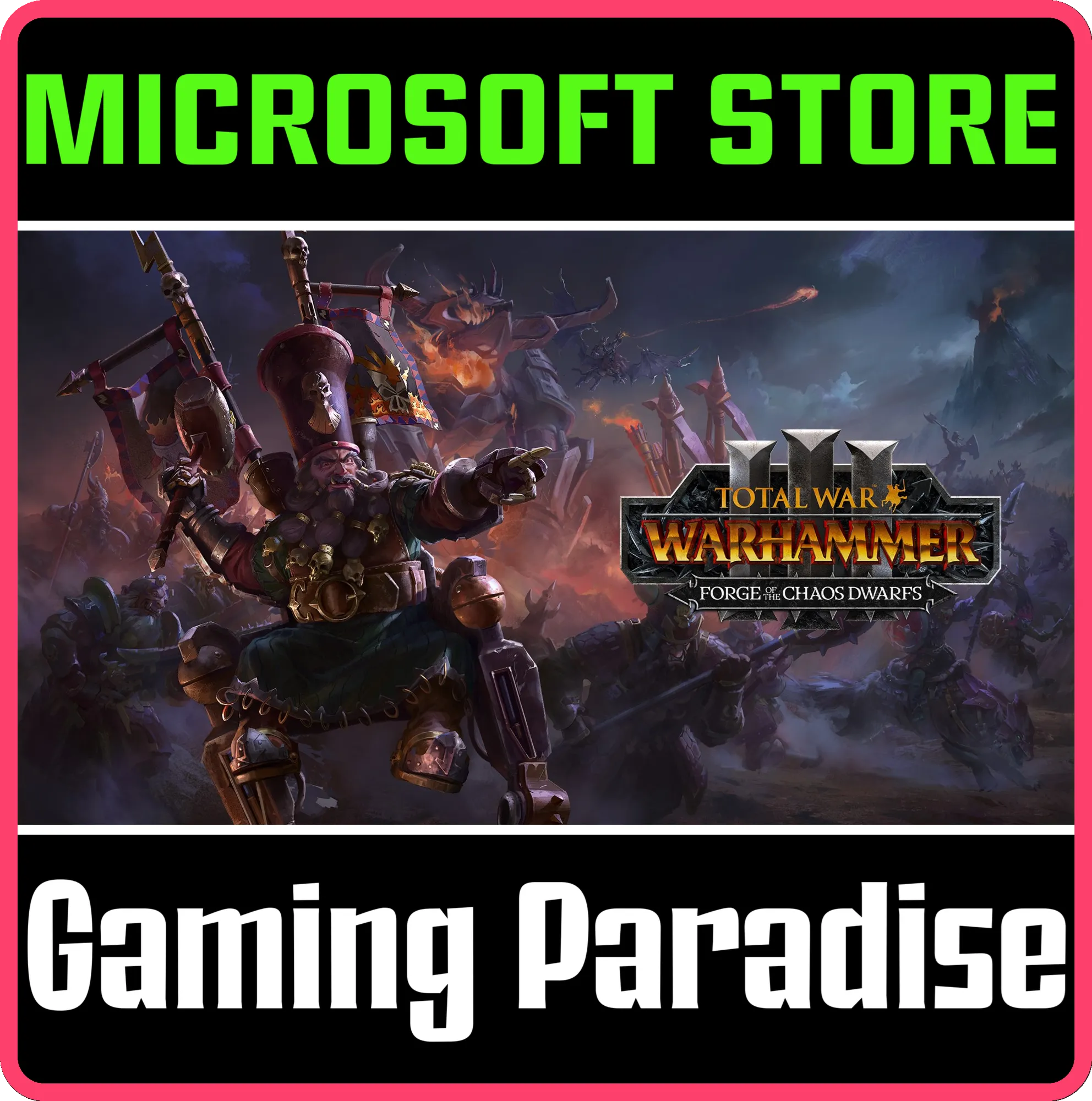 TOTAL WAR: WARHAMMER III - FORGE OF THE CHAOS DWARFS PC (WIN) КЛЮЧ/КОД
