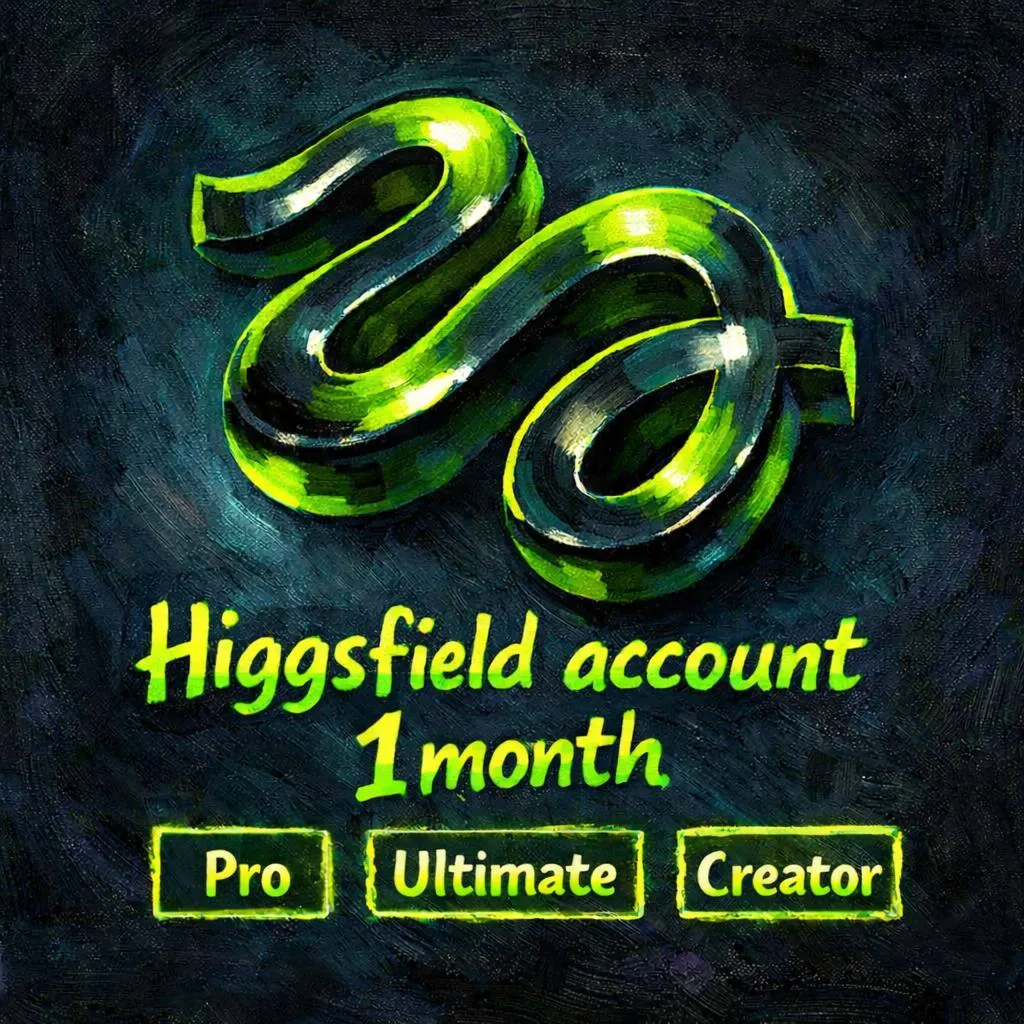 Higgsfield | 1 месяц Аккаунт | Pro | Ultimate | Creator