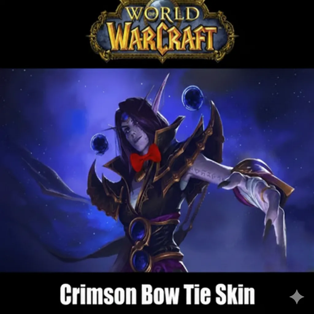 World of Warcraft Crimson Bow Tie скина Ключ — глобальный