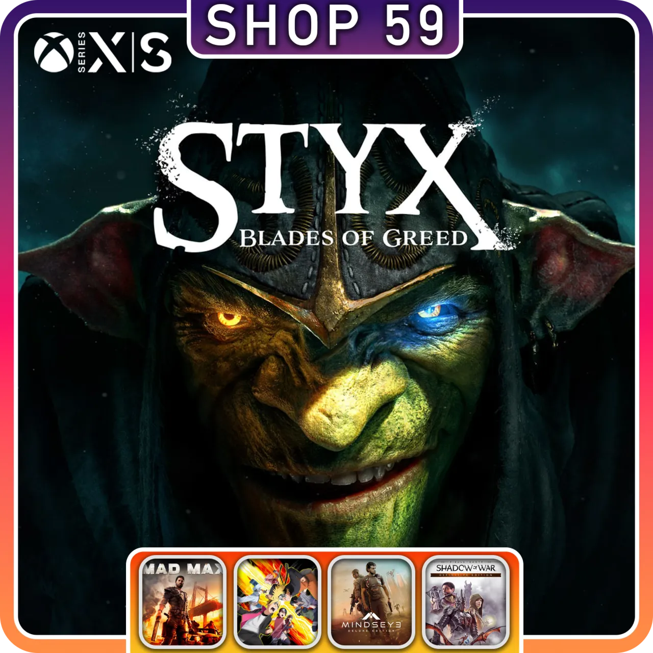 Styx: Blades of Greed XBOX + 4 ТОП ИГРЫ (аренда)