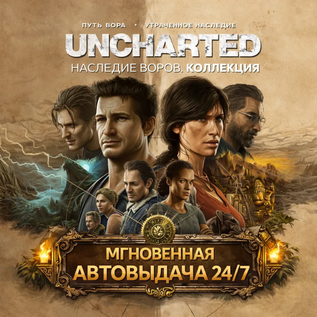 UNCHARTED: Legacy of Thieves Collection | ПОЛНЫЙ ДОСТУП К ПОЧТЕ + СМЕНА ДАННЫХ