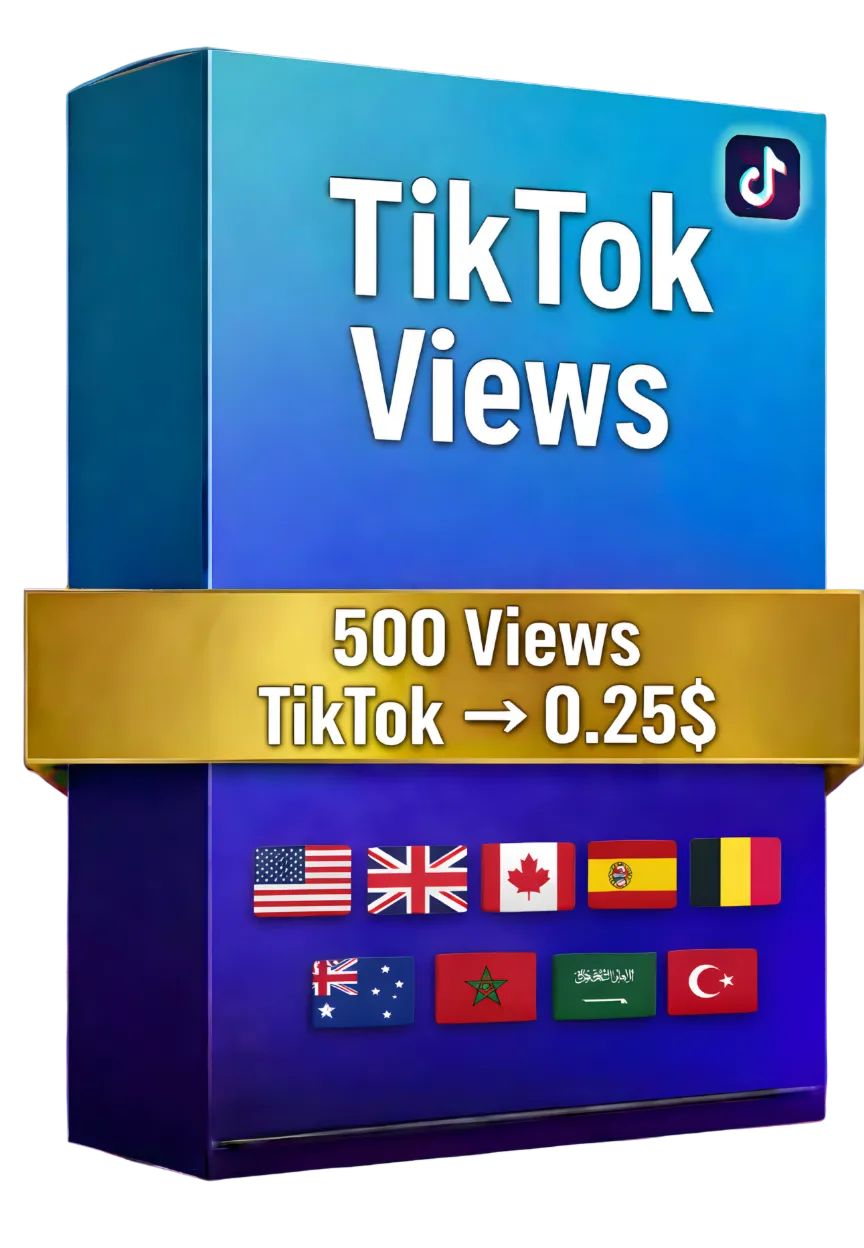 500 просмотров видео TikTok + 10,000 БЕСПЛАТНЫХ просмотров Instagram – Качество
