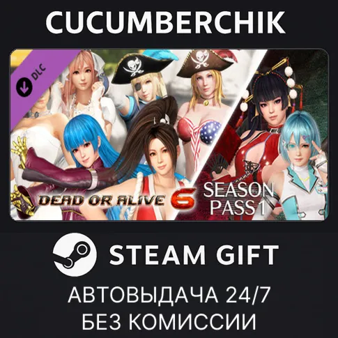 DOA6 Season Pass 1STEAM GIFT AUTORU+МИР