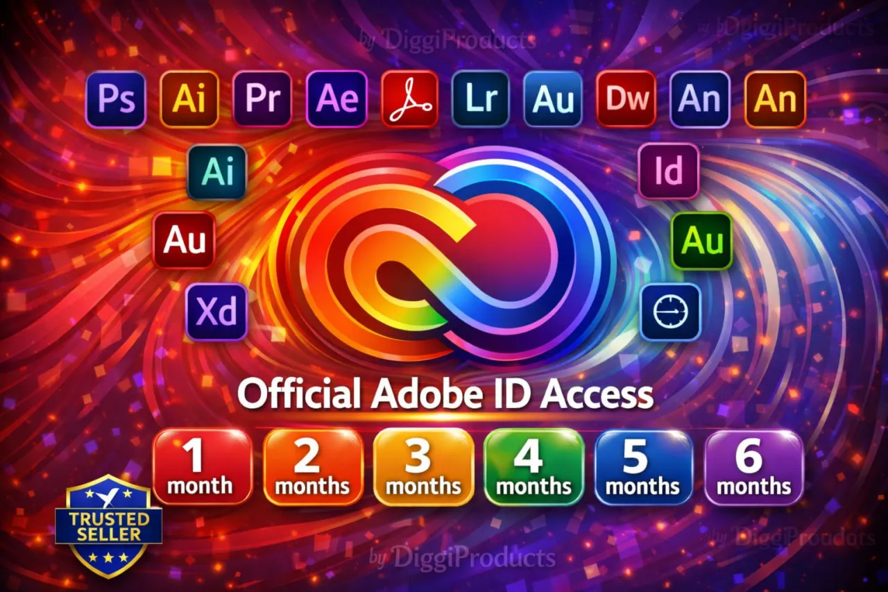 Adobe Creative Cloud • Инвайт • На Почту • Без захода в аккаунт