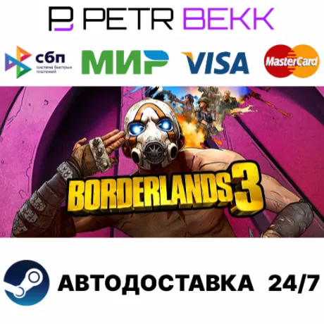  Borderlands 3 – Steam Gift | Автодоставка 1–5 мин