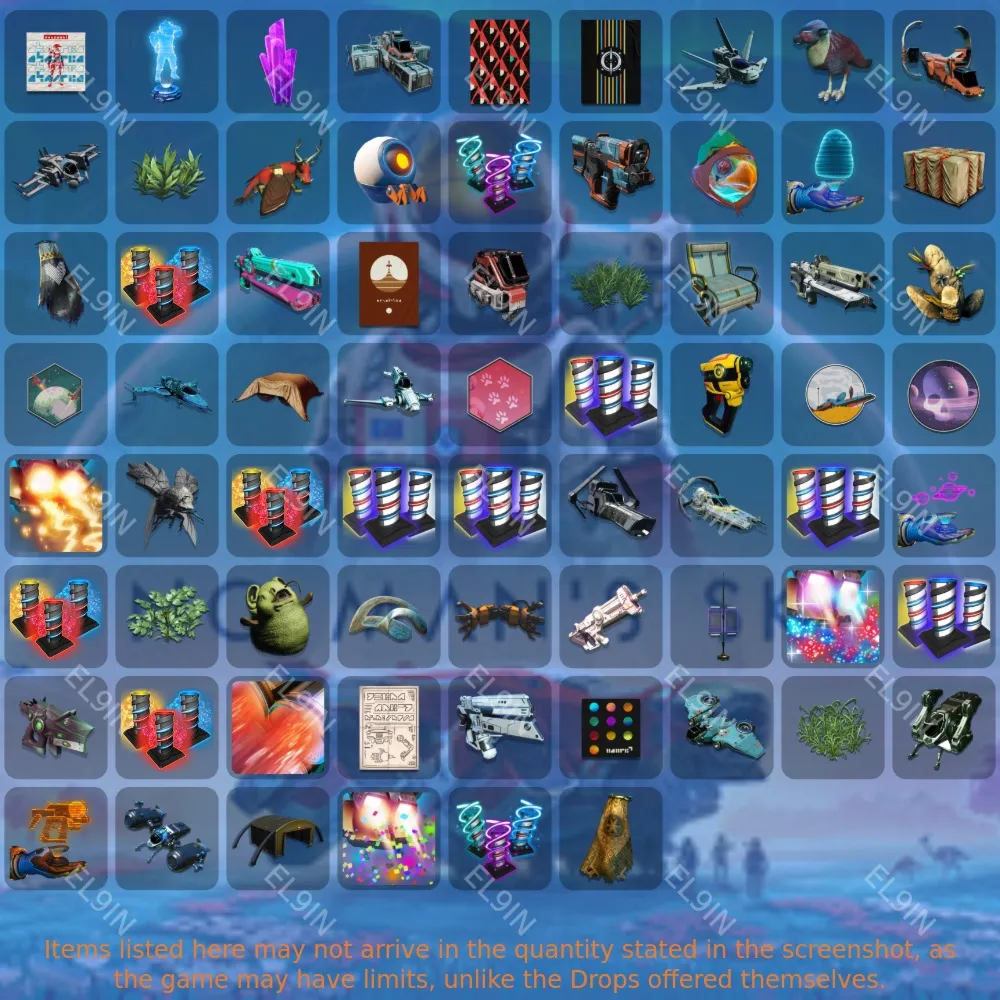 ✨No Man's Sky⚜️Твич Дропсы🎲78 предметов + 🎁