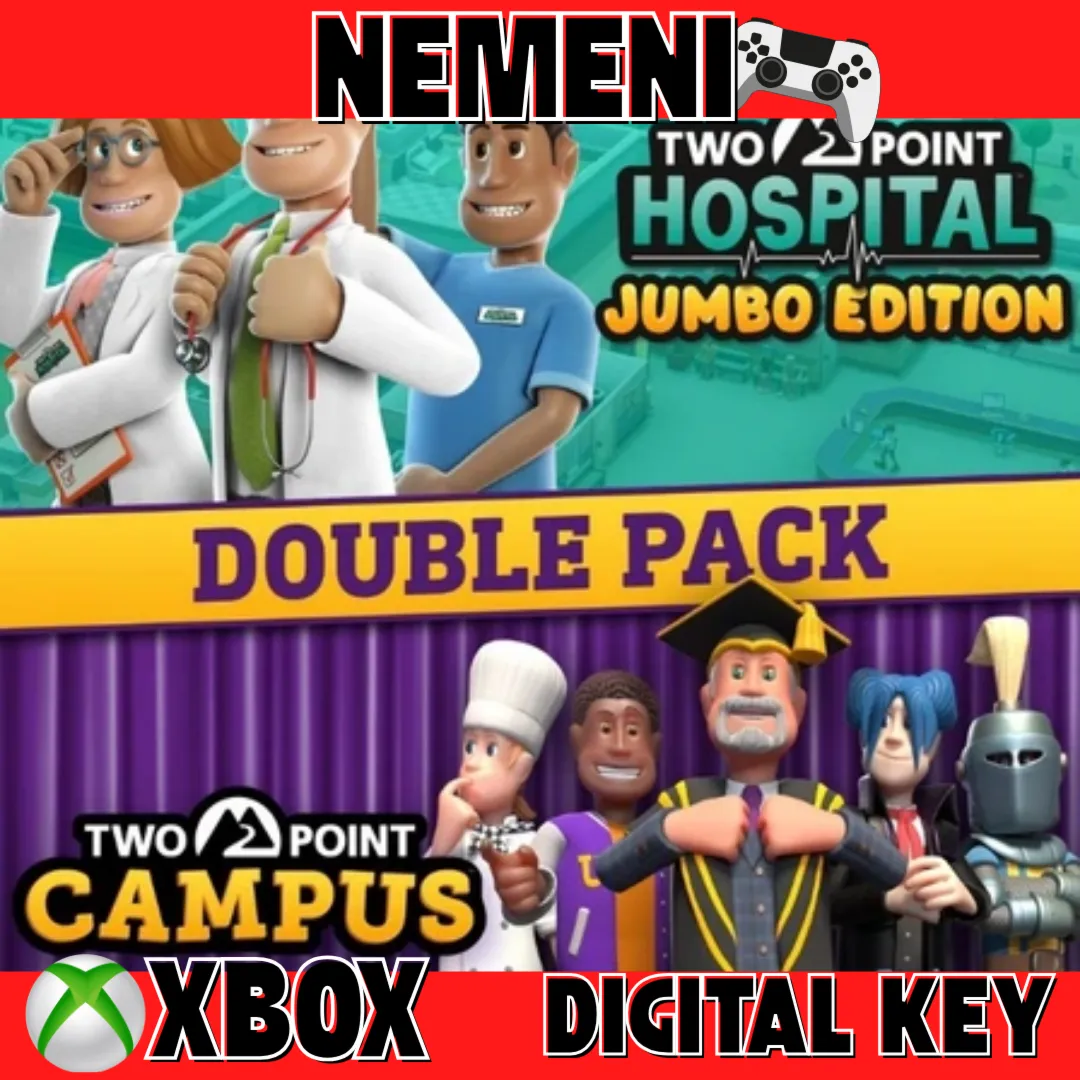 Two Point Hospital and Two Point Campus Double XBOX KEY