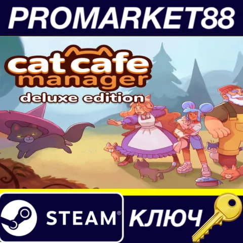 Cat Cafe Manager Deluxe Edition Steam КЛЮЧ GLOBAL