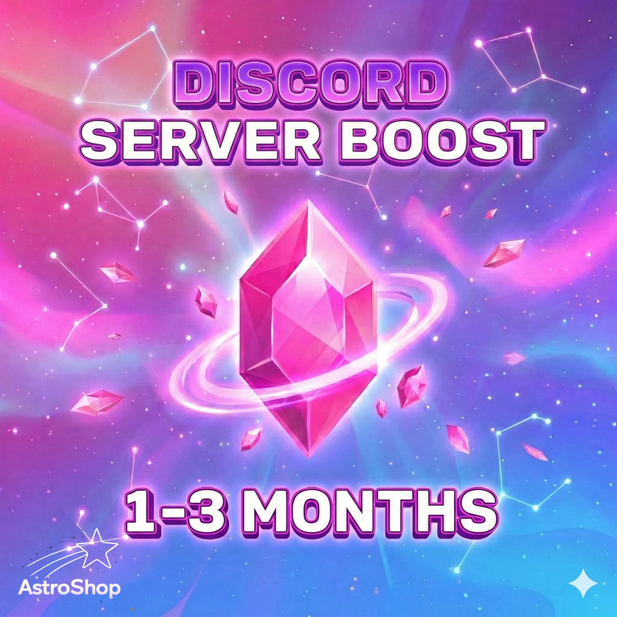 🚀 БУСТ СЕРВЕРА DISCORD 1-3 МЕСЯЦА | Global & Быстрая Активация