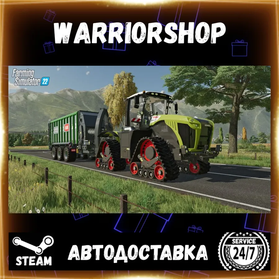 Farming Simulator 22 Select Steam Region GIFT AUTO 24/7 WARRANTY