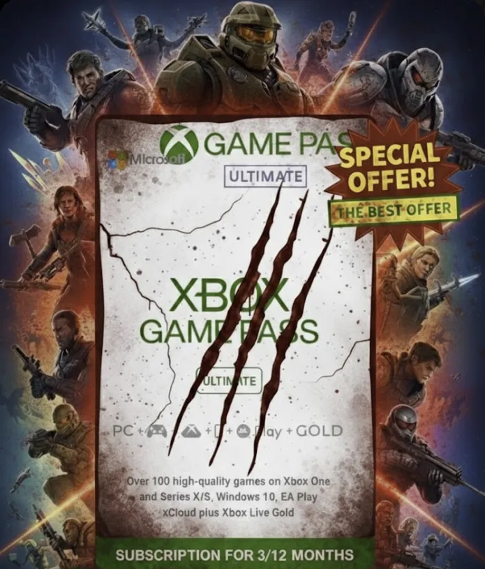 XBOX GAME PASS ULTIMATE - 3/12 МЕСЯЦЕВ | БЫСТРАЯ АКТИВАЦИЯ