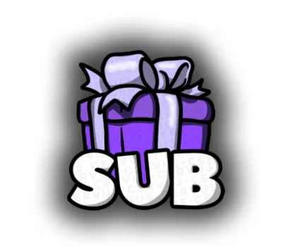 Подарочная подписка Twitch 1-2-3 уровня | 1-3-6 месяцев