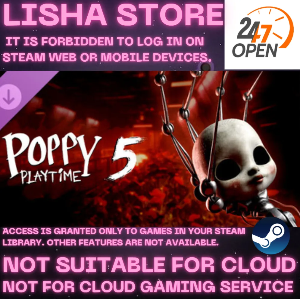 Poppy Playtime Chapter 5 Стим Оффлайн На 90 дней