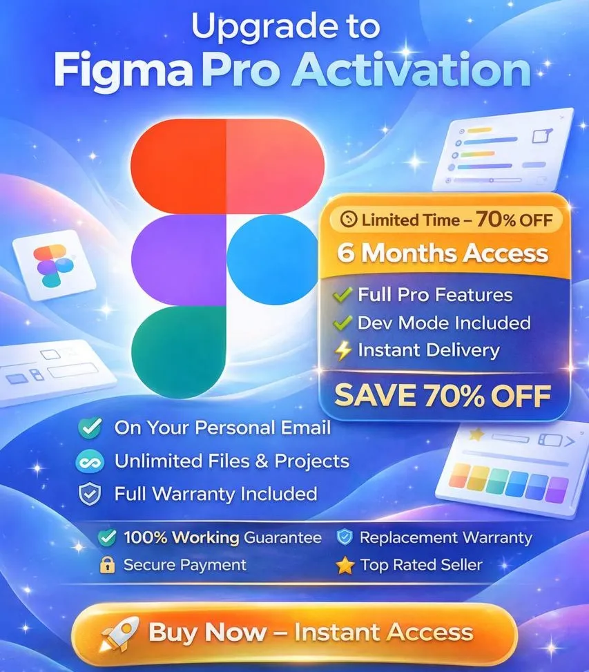 Figma Edu Pro — активирована в вашем аккаунте на 6 мес