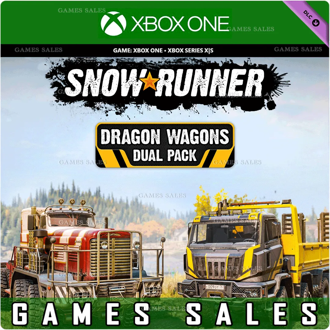 ️SNOWRUNNER - DRAGON WAGONS DUAL PACK️XBOX ONE|XSКЛЮЧ