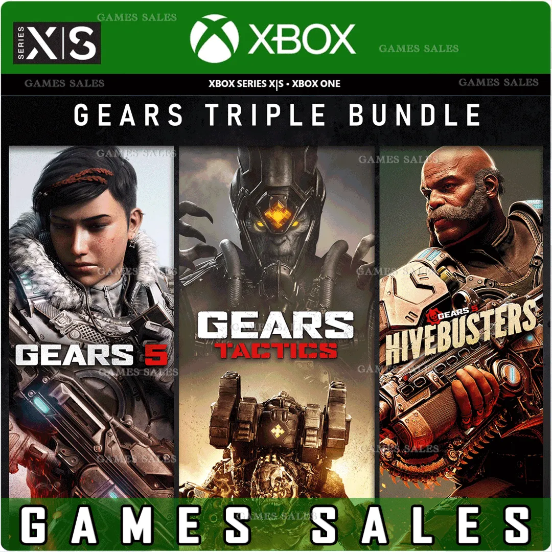 ️GEARS TRIPLE BUNDLE️XBOX ONE|XS+PCКЛЮЧ