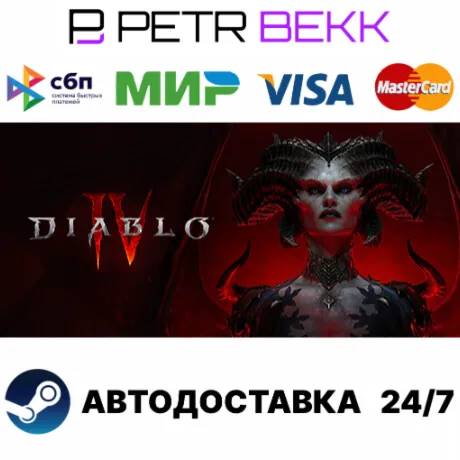  Diablo® IV - Standard Edition – Steam Gift | Автодоставка 1–5 мин