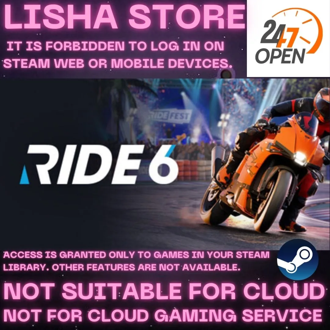 RIDE 6 Стим Оффлайн На 30 или 90 дней