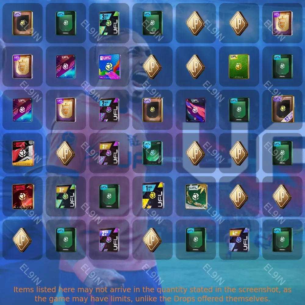 UFLТвич Дропсы️42 предметов + 