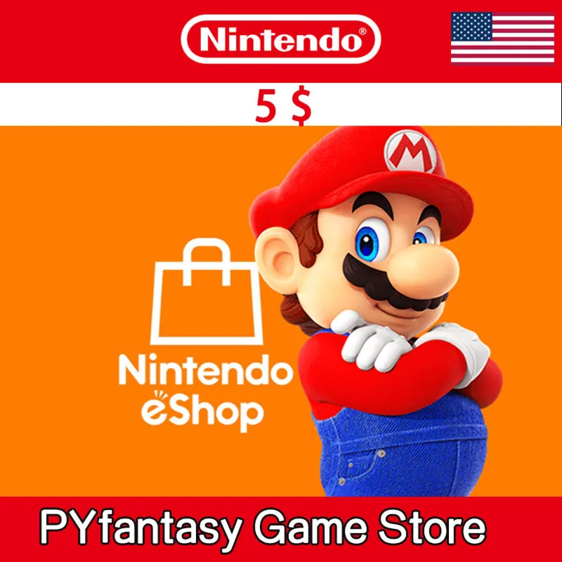 Nintendo eShop Gift Card 5 USD (USA)  Key