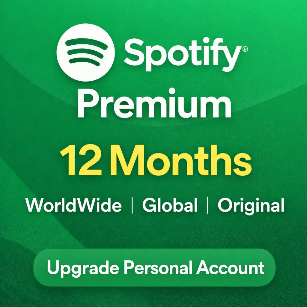 Spotify Premium 12 месяцев по всему миру | Глобальный |