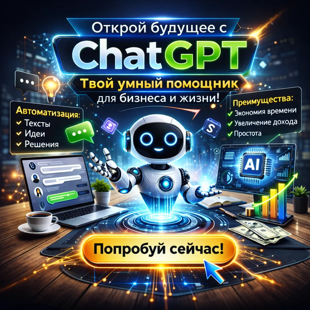 🤖Chat GPT 5 ❤️‍🔥 / PLUS/ 1 месяц