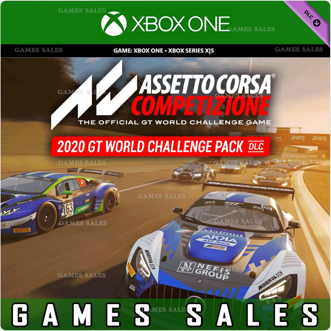 ️2020 GT WORLD CHALLENGE PACK DLC️XBOX ONE|XSКЛЮЧ