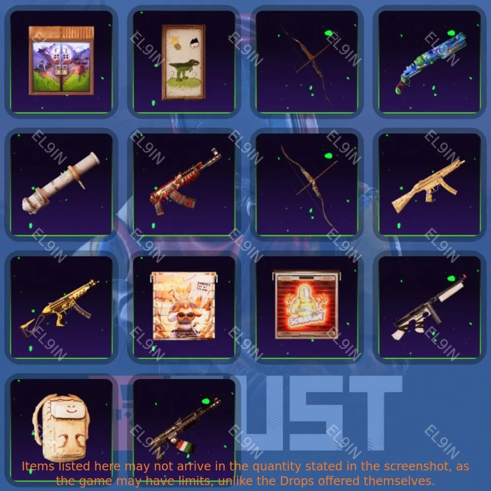 RustТвич Дропсы14 предметов + 