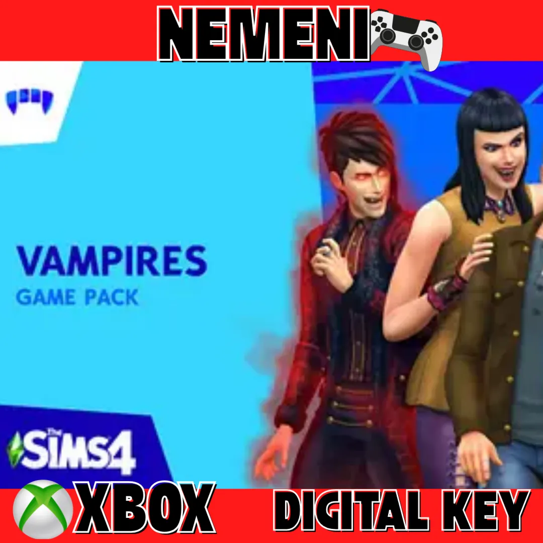 THE SIMS 4 VAMPIRES XBOX ONE SERIES X|S КЛЮЧ