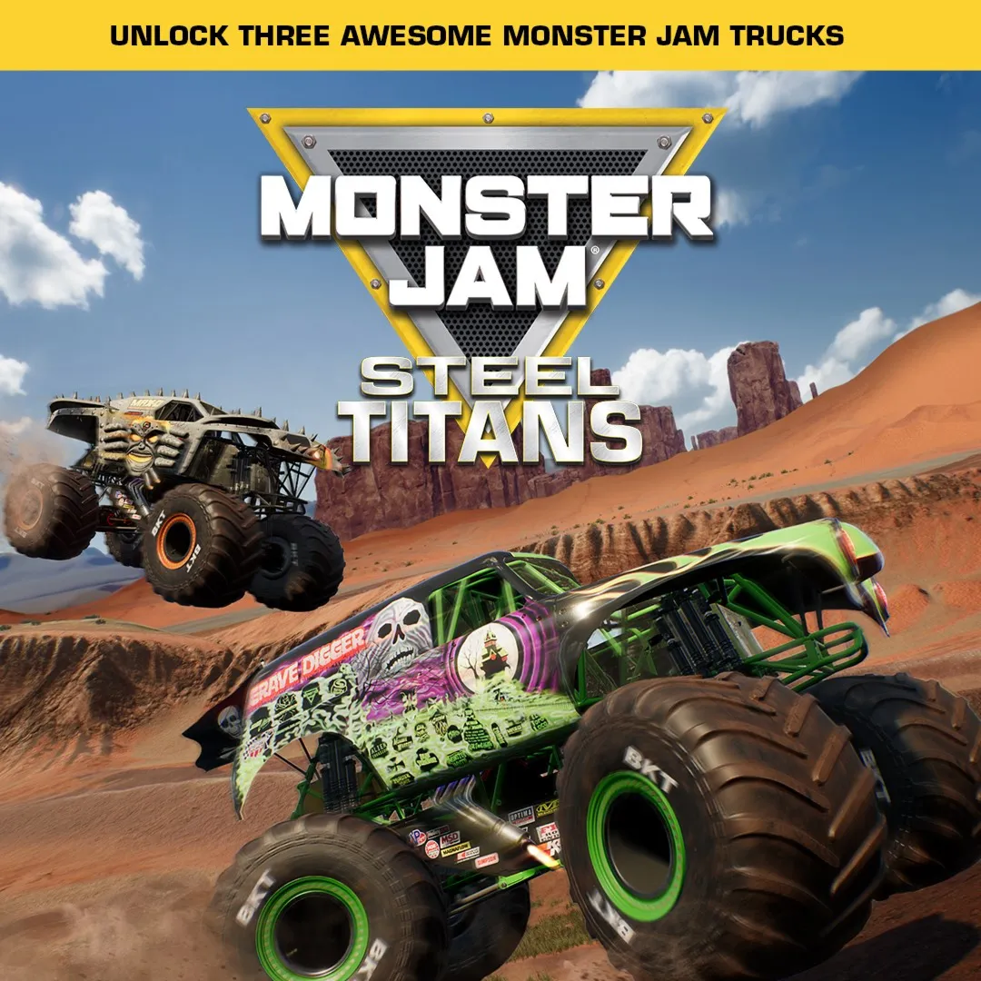 Monster Jam Steel Titans 3 Trucks instant access | XBOX | На любой аккаунт