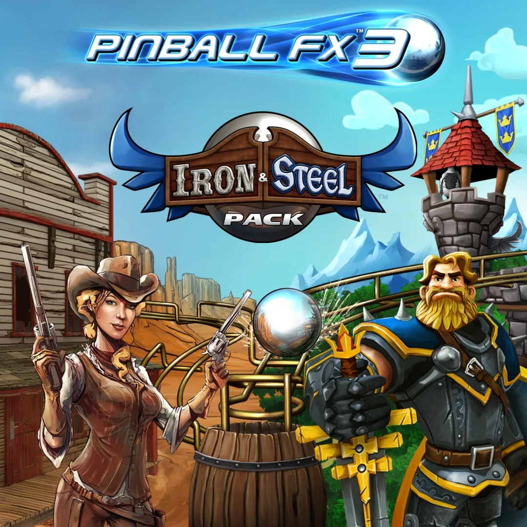 Pinball FX3 - Iron & Steel Pack | XBOX+PC | На любой аккаунт