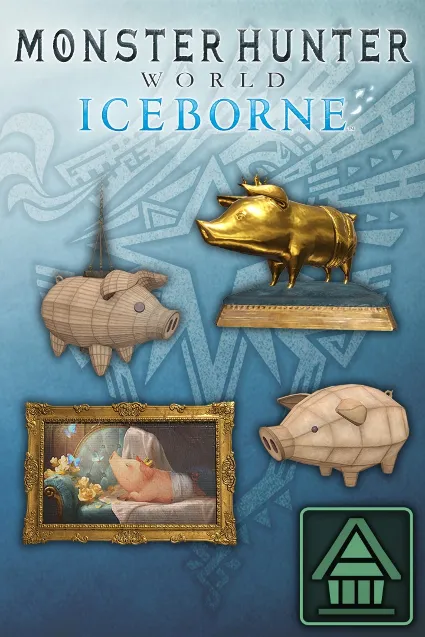 MHW:I Room Decor: Poogie Set | XBOX | На любой аккаунт