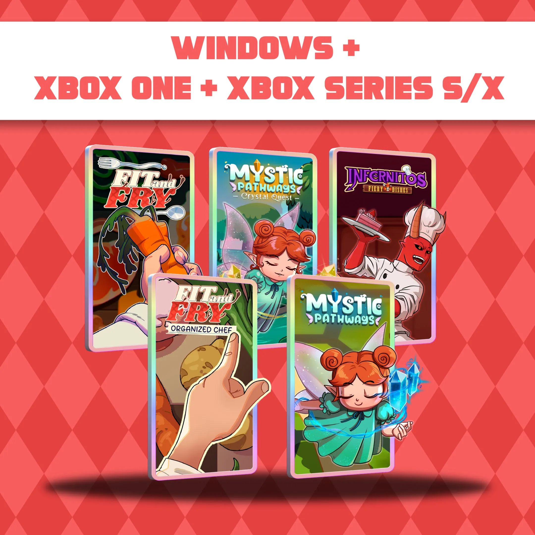 Infernitos 2 Mystic 1 Mystic 2 Fit And Fry 1 Fit and Fry 2 (Bundle) | XBOX+PC | На лю