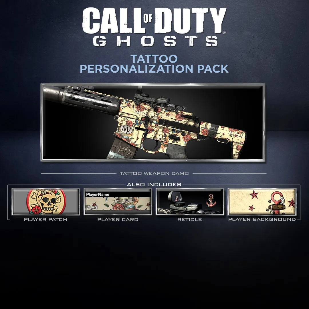 Call of Duty®: Ghosts - Tattoo Pack | XBOX | На любой аккаунт