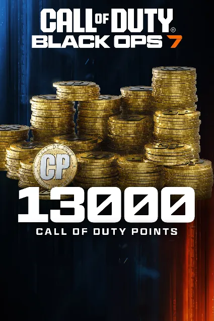 13,000 Black Ops 7 or Call of Duty®: Warzone™ Points | XBOX+PC | На любой аккаунт