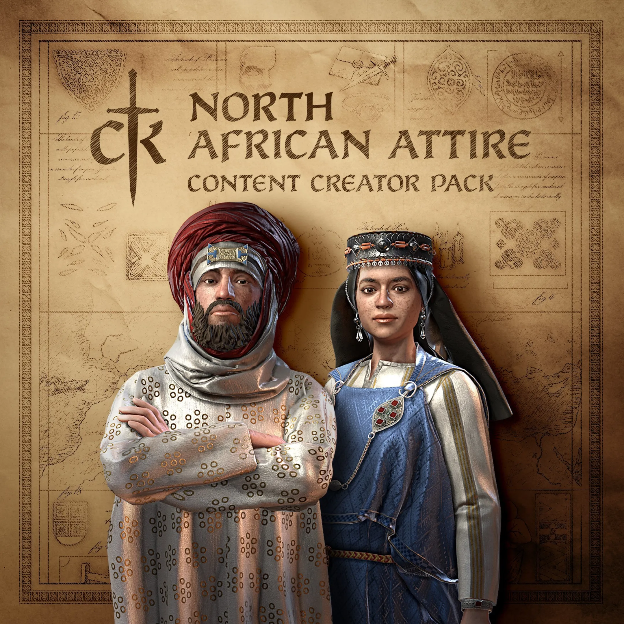 Crusader Kings III Content Creator Pack: North African Attire | PC | For any account