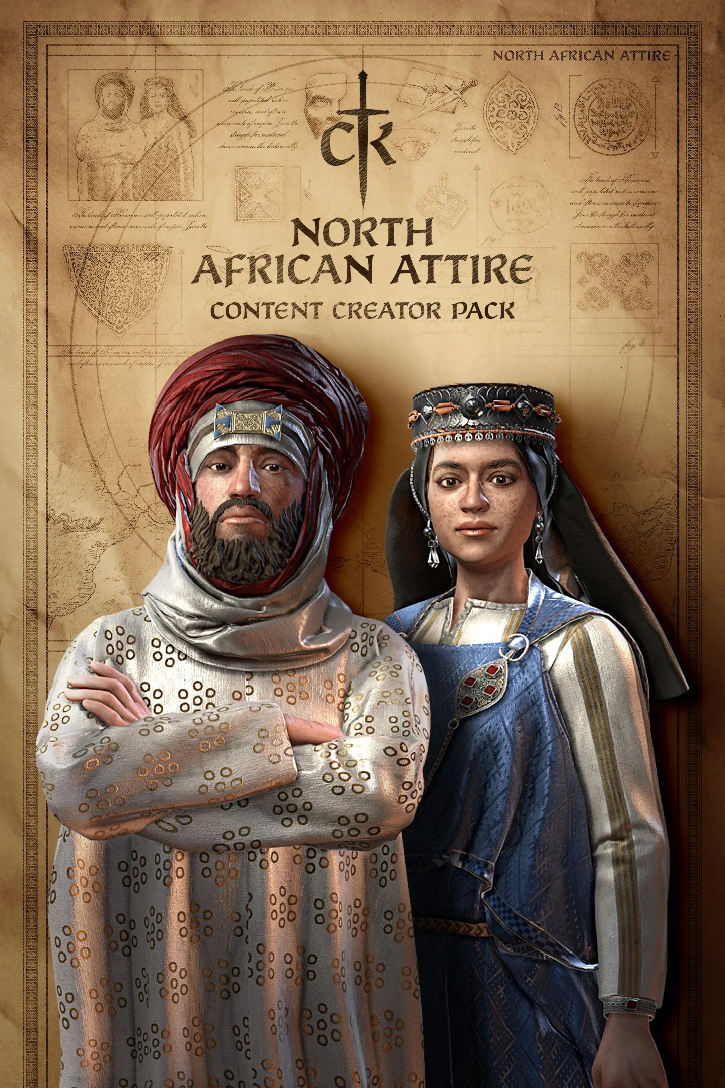 Crusader Kings III Content Creator Pack: North African Attire | PC | For any account