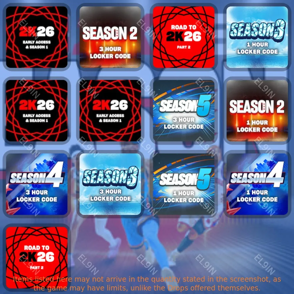 👑NBA 2K26🥇Твич Дропсы⚜️13 предметов + 🎁