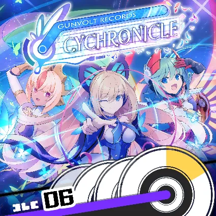 GUNVOLT RECORDS Cychronicle Song Pack 6 Lumen  Luxia: "Nebulous Clock","Iolite","Par