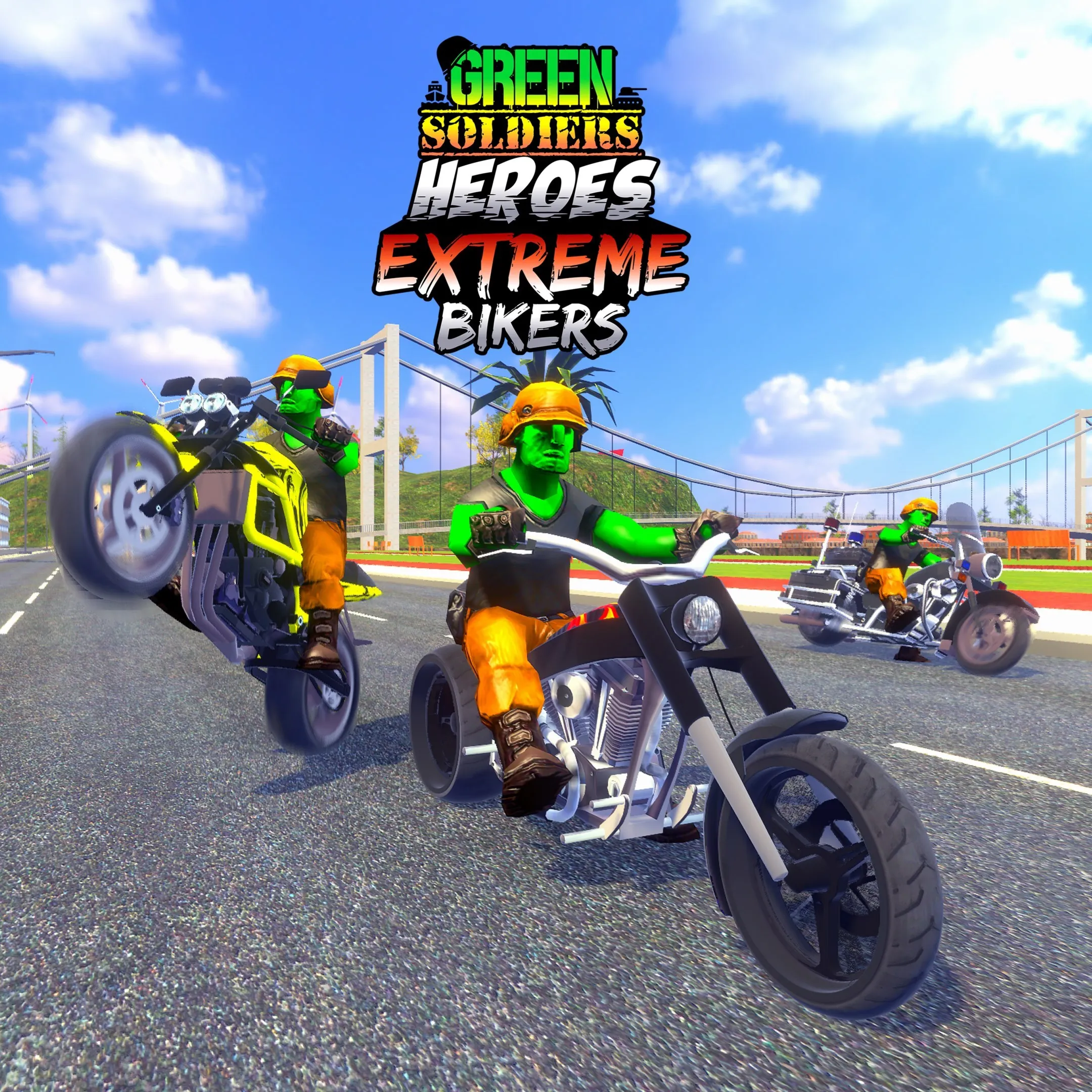 Green Soldiers Heroes: Extreme Bikers | XBOX+PC | На любой аккаунт