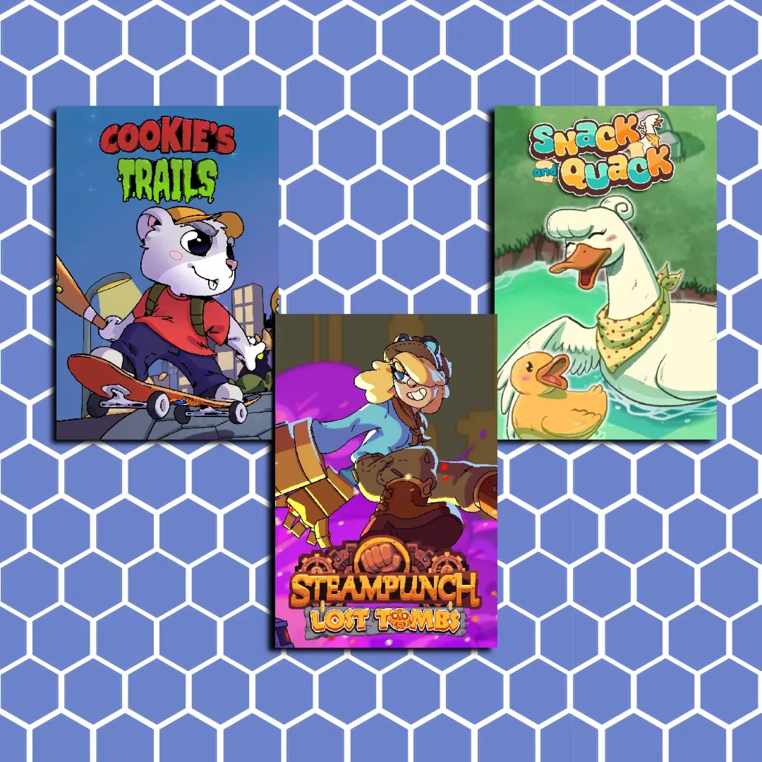 Cookie's Trails + Steampunch: Lost Tombs + Snack and Quack (Bundle) | XBOX+PC | На лю