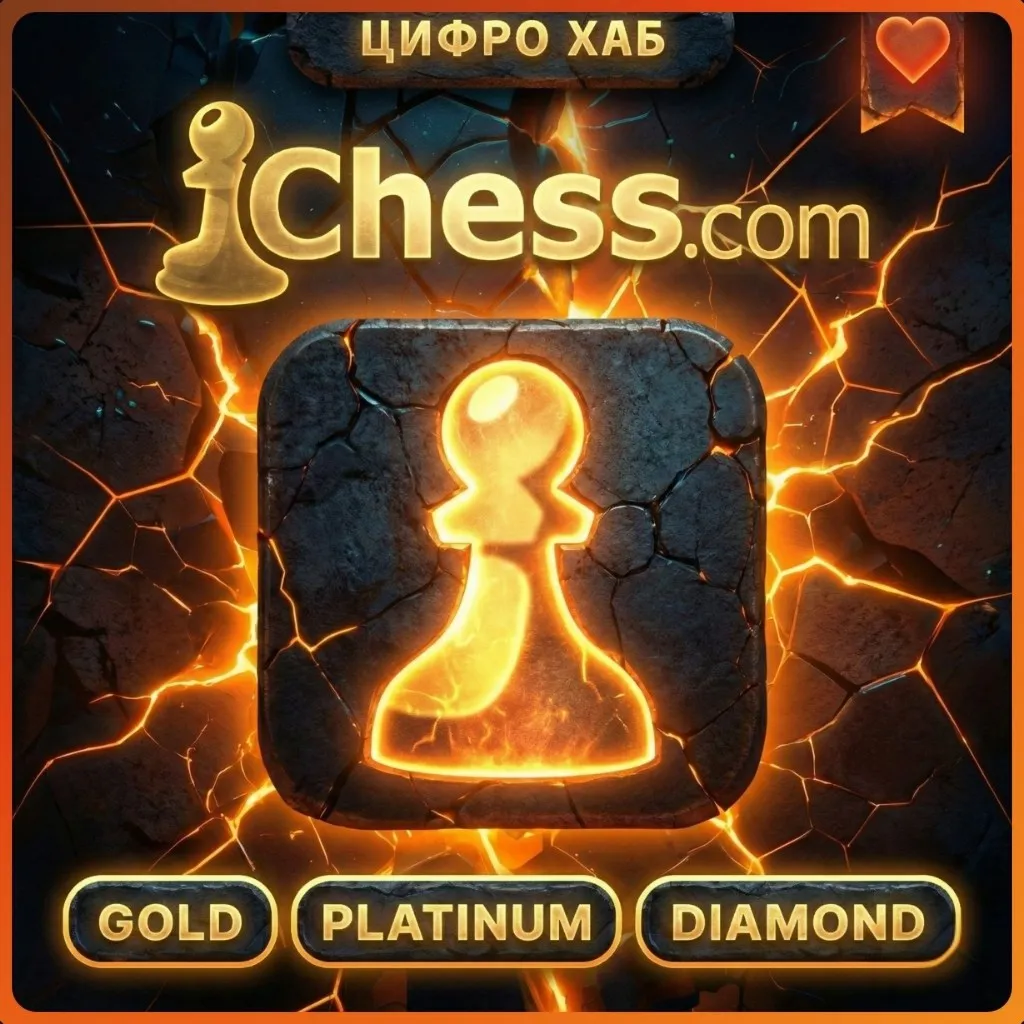 Chess.com [ GOLD ] [ PLATINUM ] [ DIAMOND ]  1 - 12 Месяцев | Подписка на Ваш аккаунт