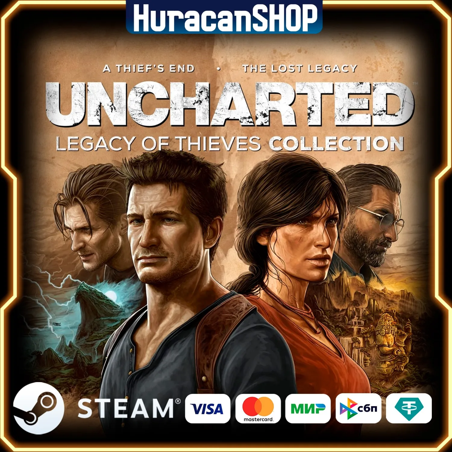 Uncharted: Legacy of Thieves Ключ Steam - КЗ+СНГ
