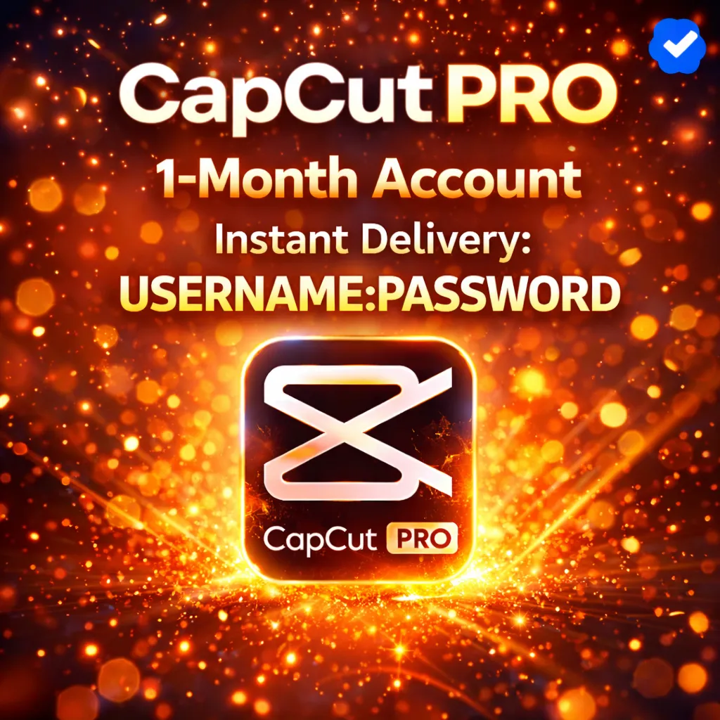 CapCut PRO - АККАУНТ НА 30 ДНЕЙ⭐АВТО-ВЫДАЧА
