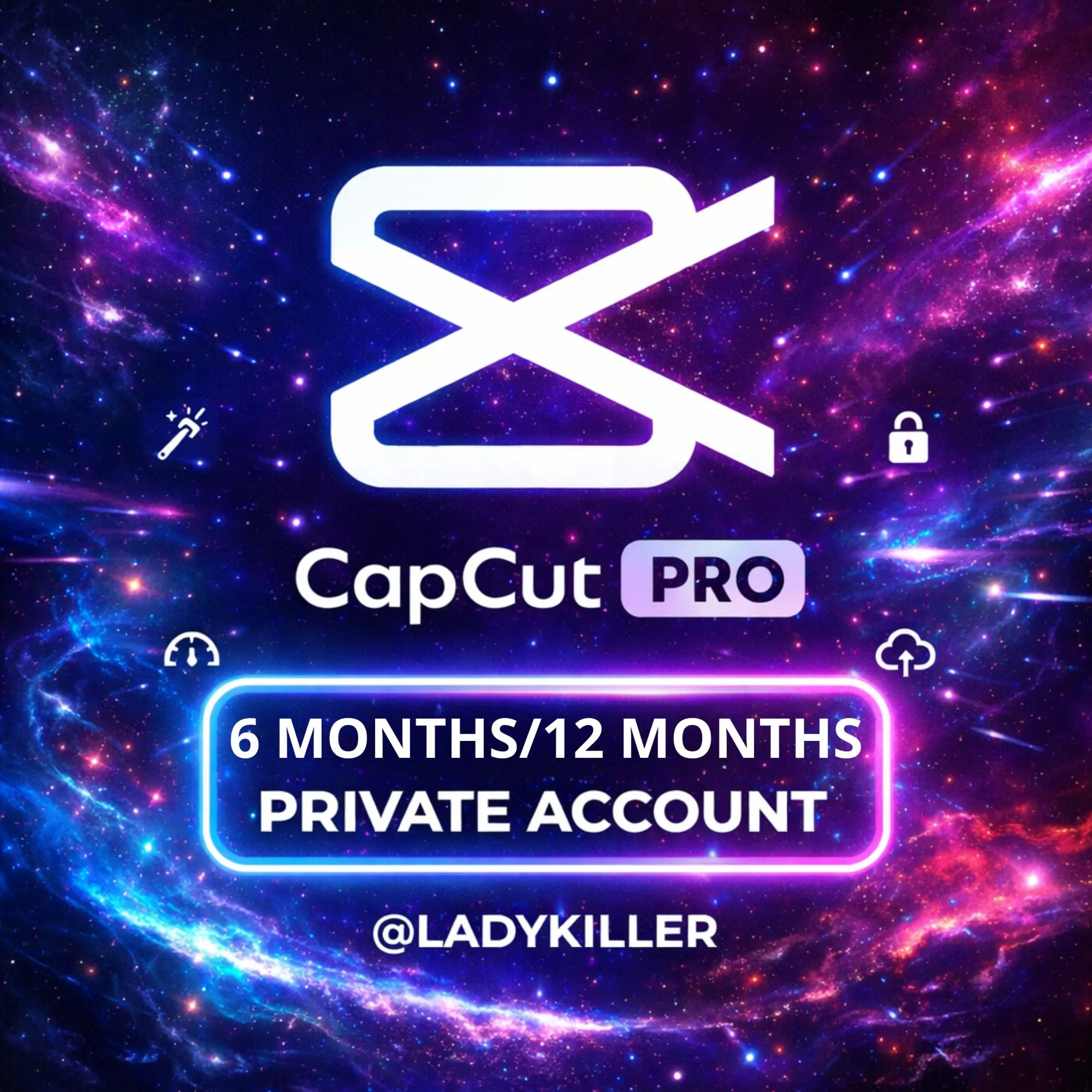 CapCut Pro 6 месяцев 7$ ЛИЧНЫЙ АККАУНТ (ДОБАВИТЬ КОМАНДНЫЙ ДОСТУП)