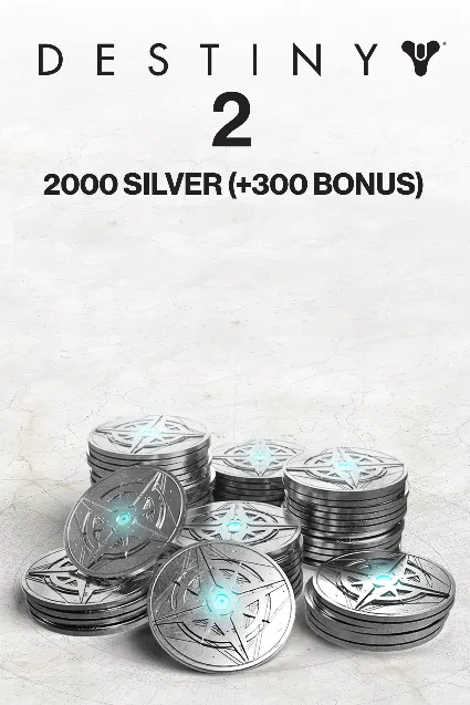 2000 (+300 Bonus) Destiny 2 Silver (PC) | PC | На любой аккаунт